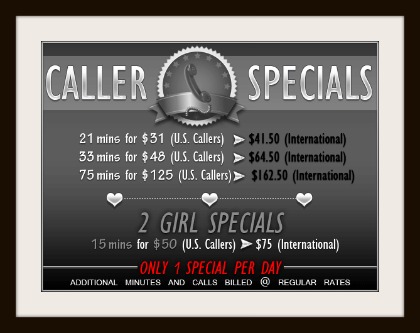 specials mommy phone sex